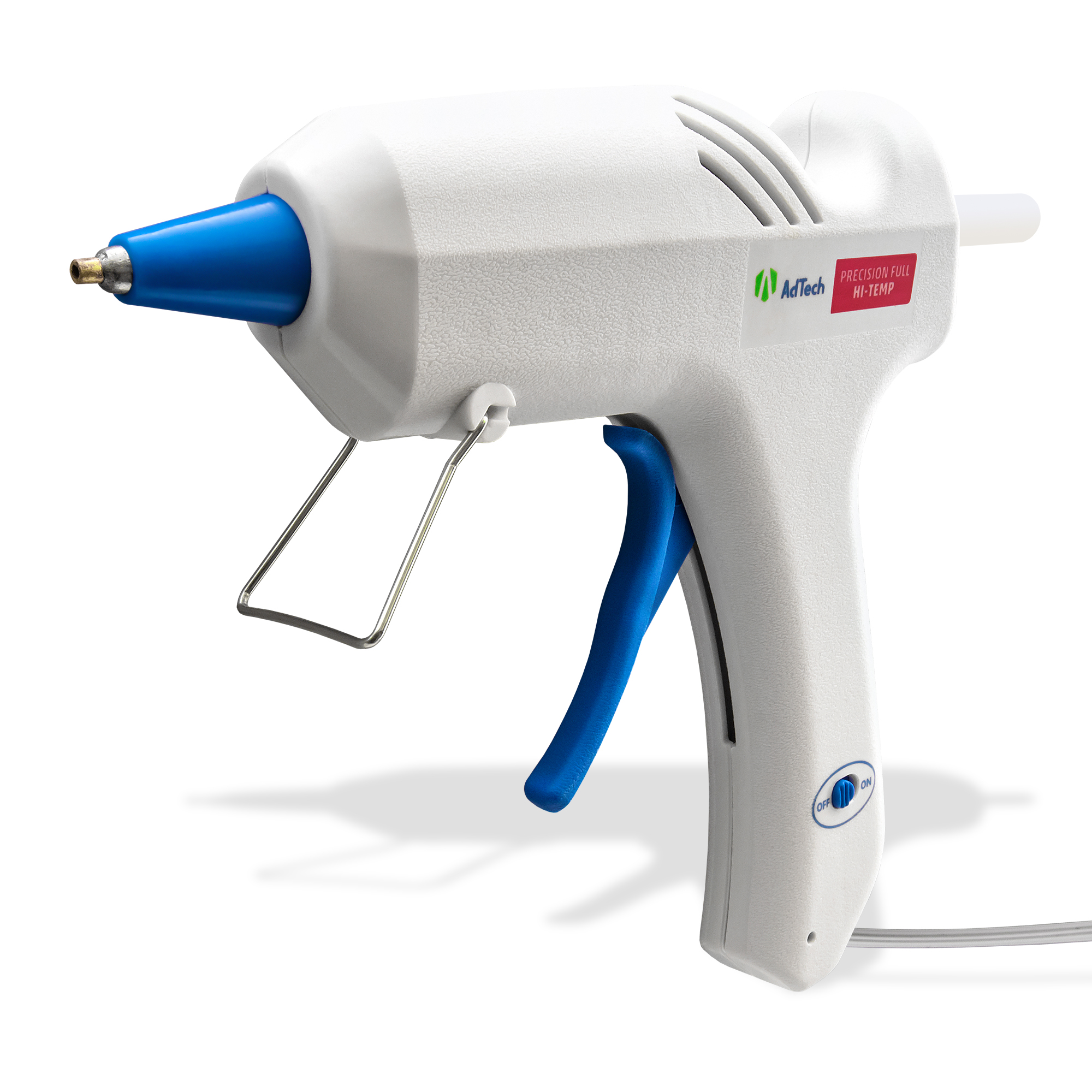 AdTech High Temp Premium Hot Glue Gun Full Size 40 Watts - White