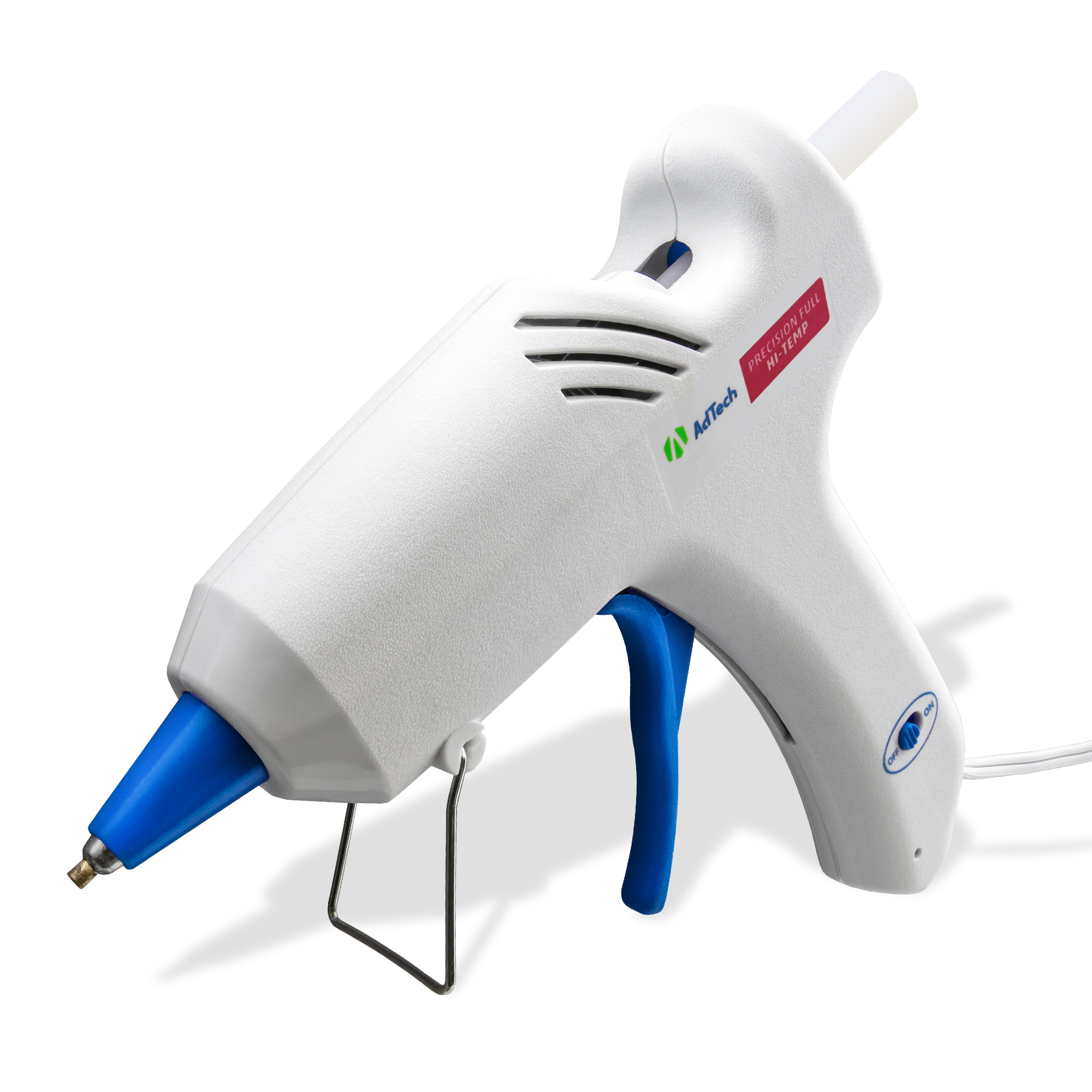 AdTech High Temp Premium Hot Glue Gun Full Size 40 Watts - White 